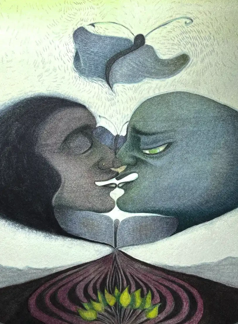 The Kiss - Artwork