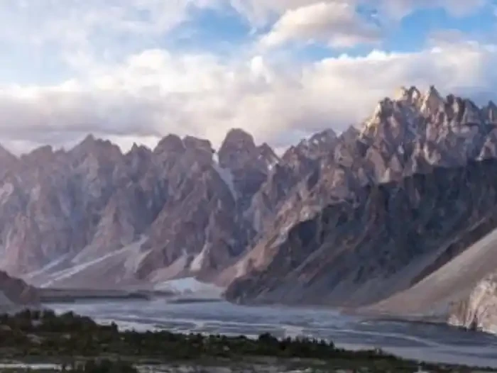 The spires of Passu