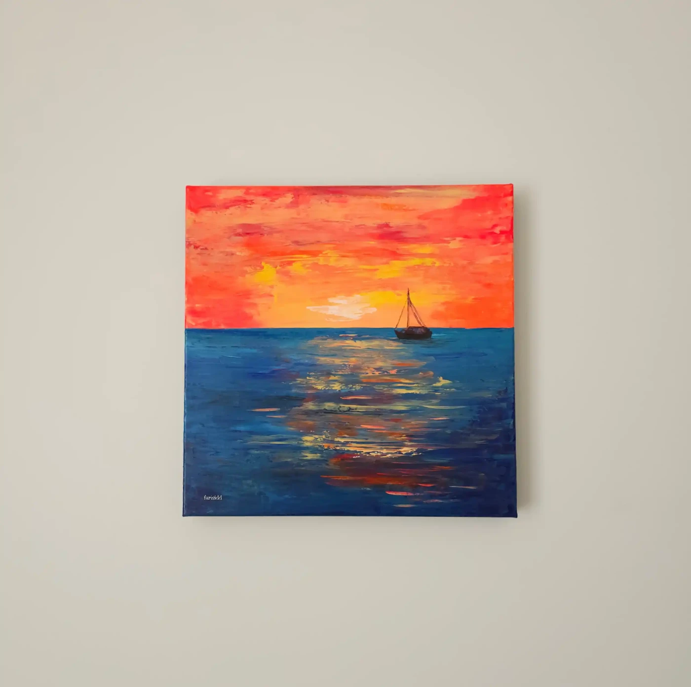 Anchored in Dusk - Artwork