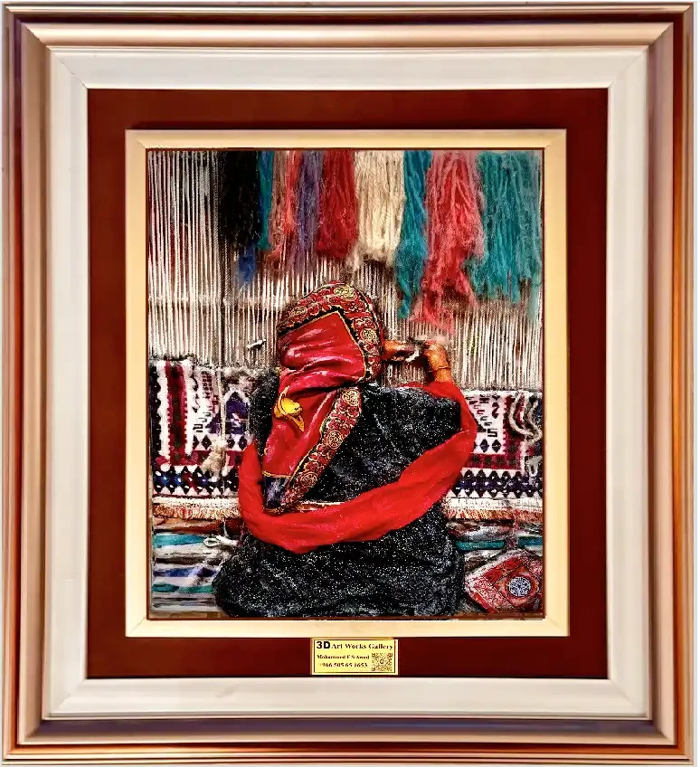 Featured image of Kurdish Women Weaving A Carpet - النساء الكرديات ينسجن السجادة