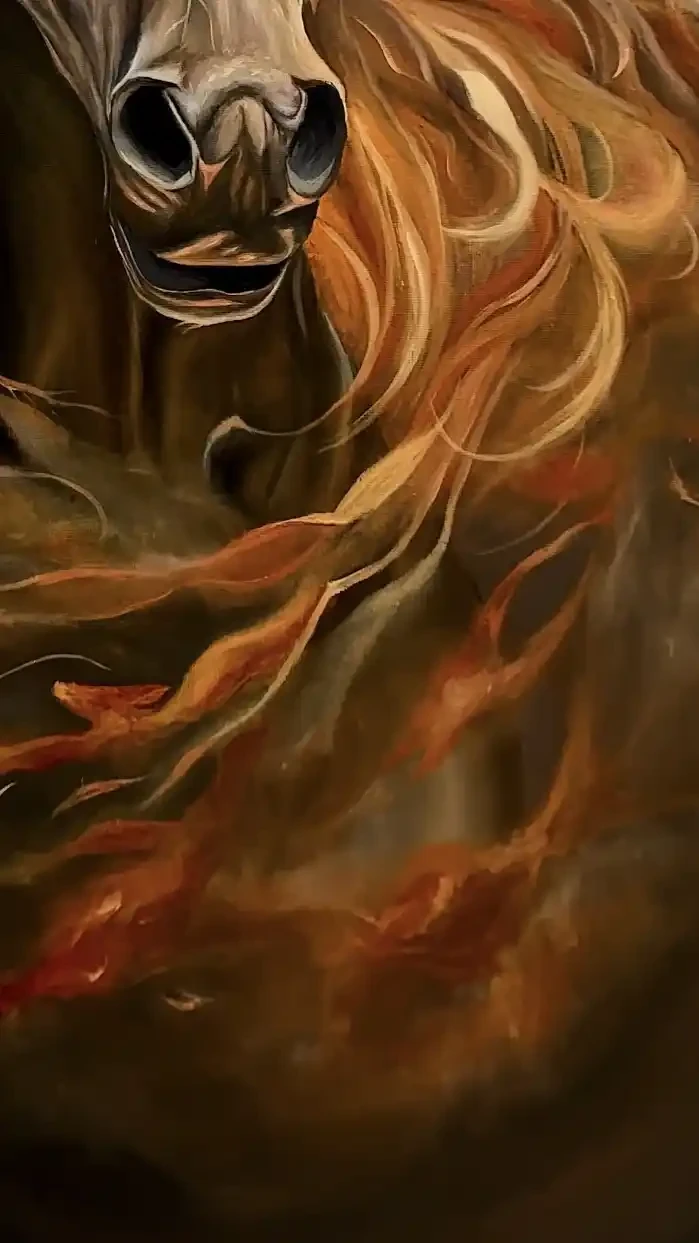 Fierce and Fiery - Original Masterpiece