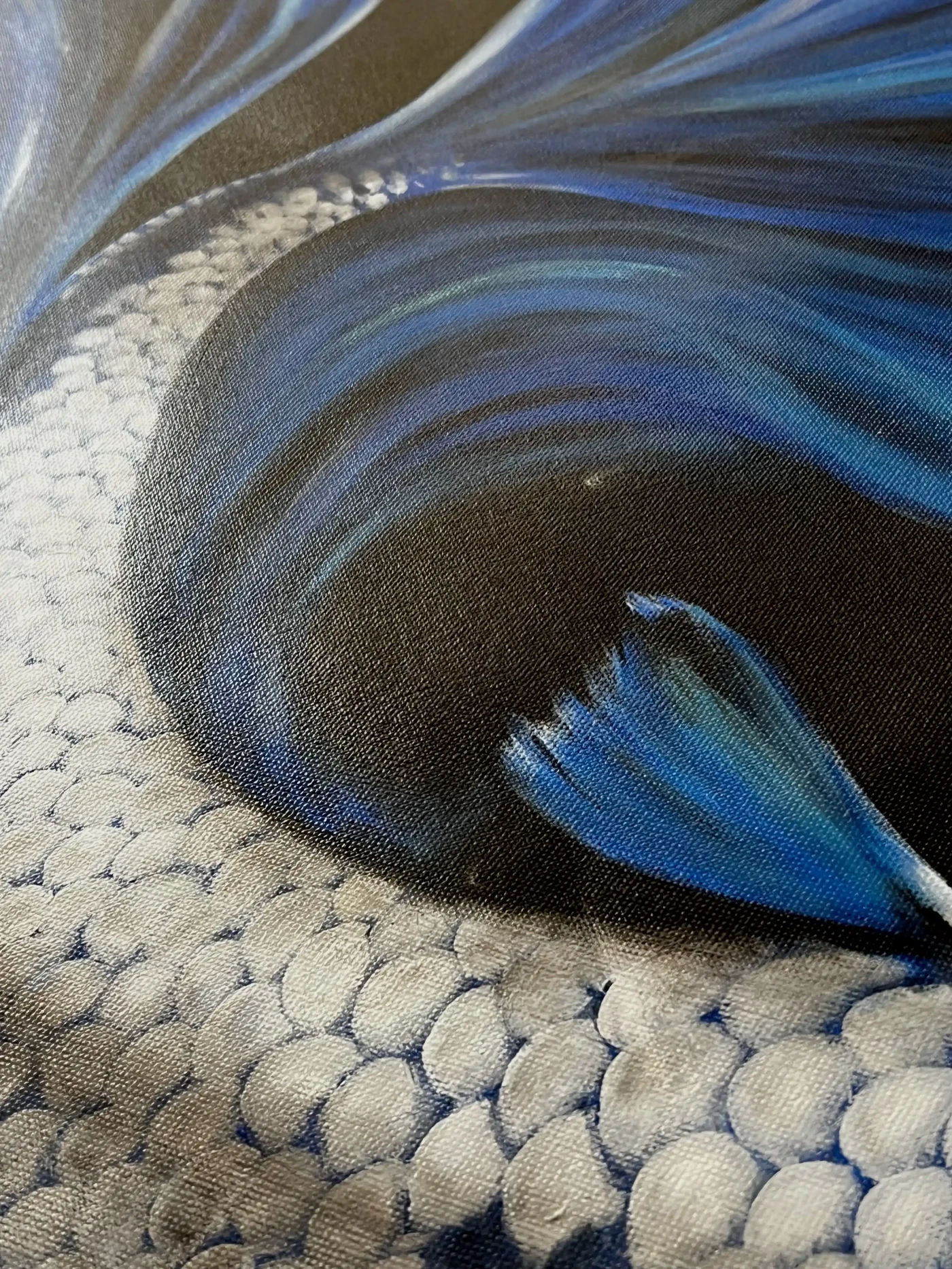 The Blue Fish - Artwork