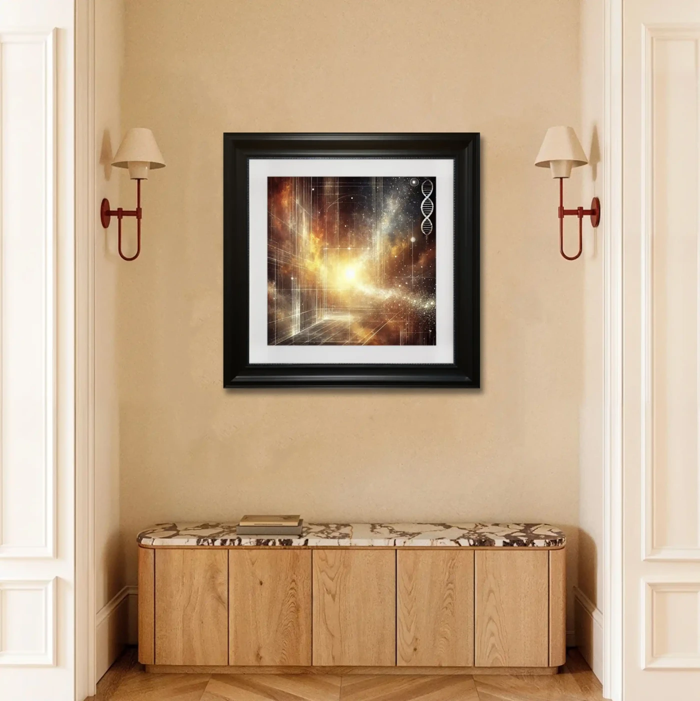 Traversing Time and Space II –  Digital Fine Art Print