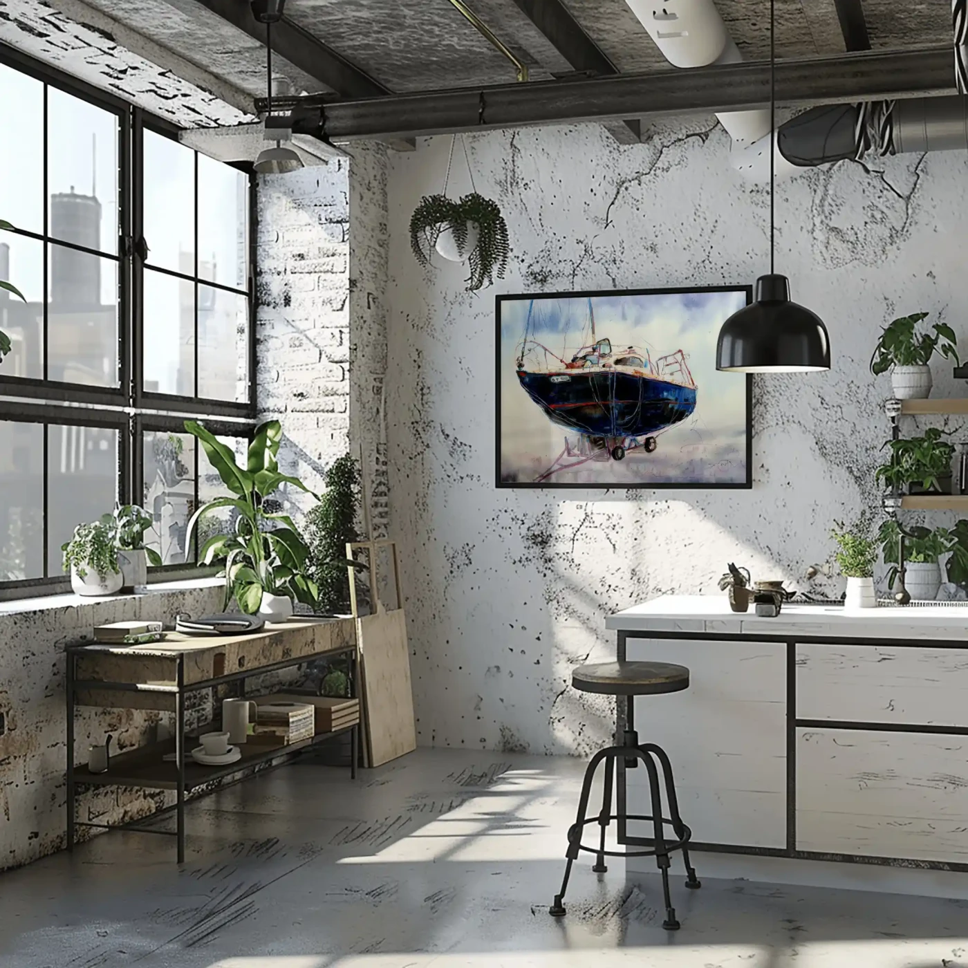 At the Renovation - Artwork