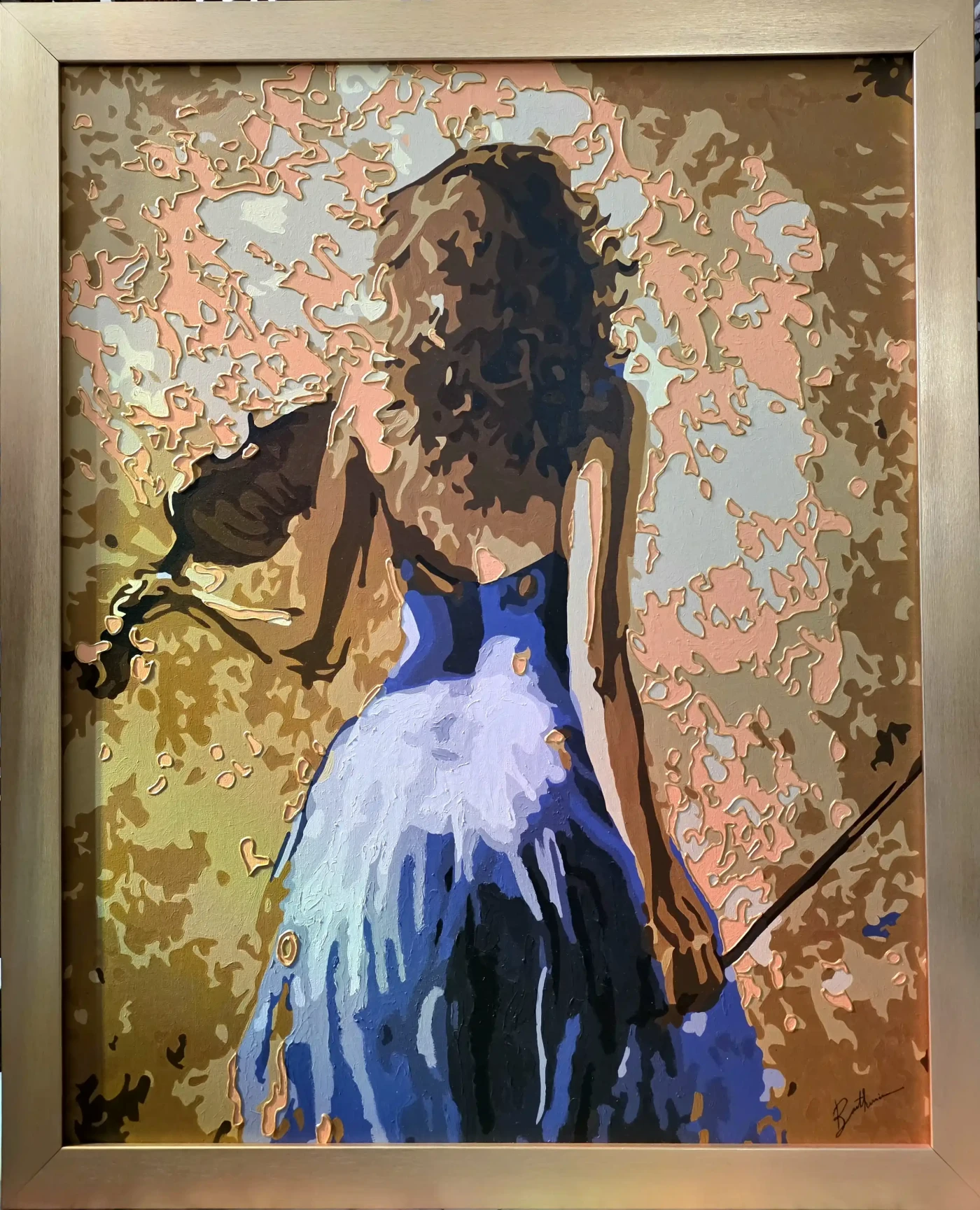 Featured image of Violinist – Harmony of Realism and Abstract Expression
