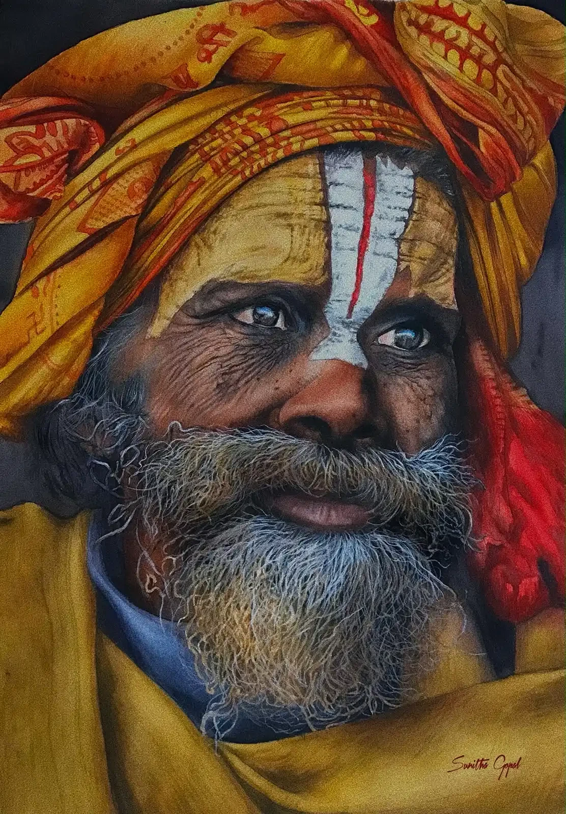 Featured image of Portrait in Saffron - بورتريه بالزعفران