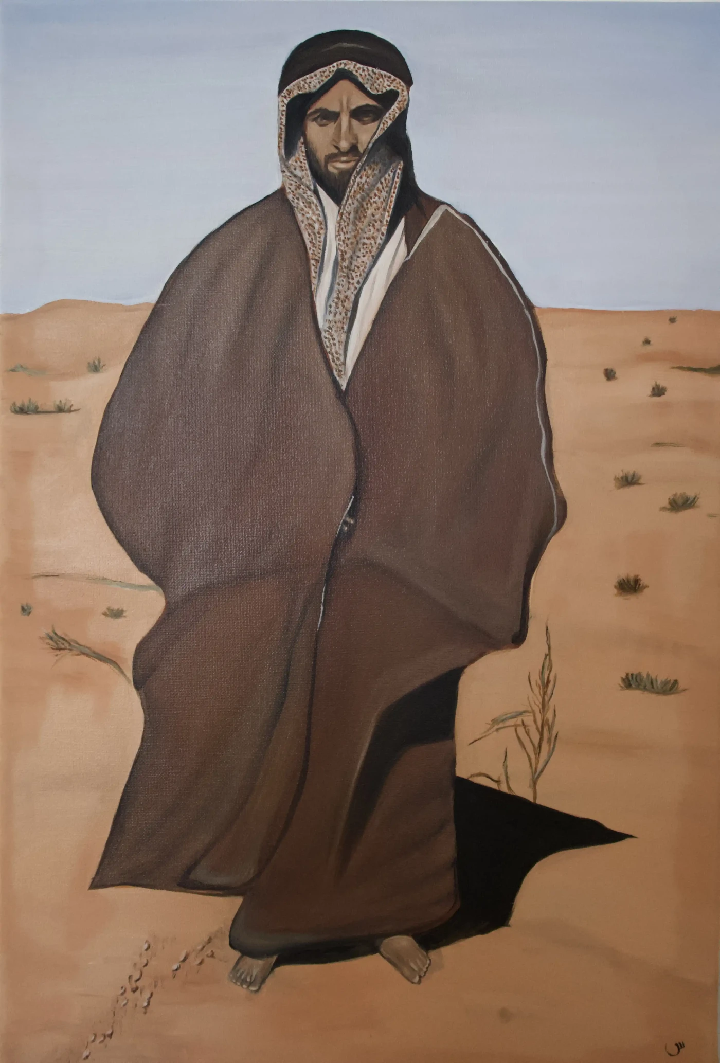 Portrait of Al Sheikh Zayed - Artwork