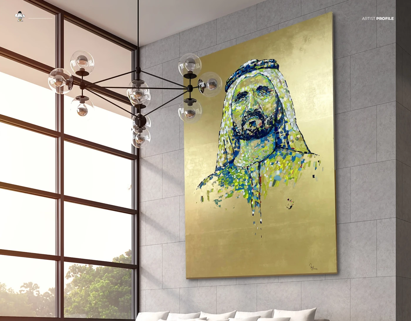 Featured image of HH Sheikh Mohammed Bin Rashed Portrait