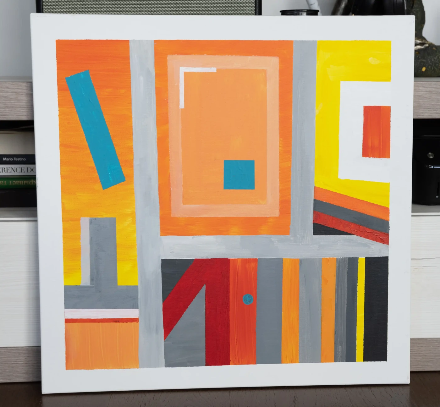 Geometric Abstract Painting