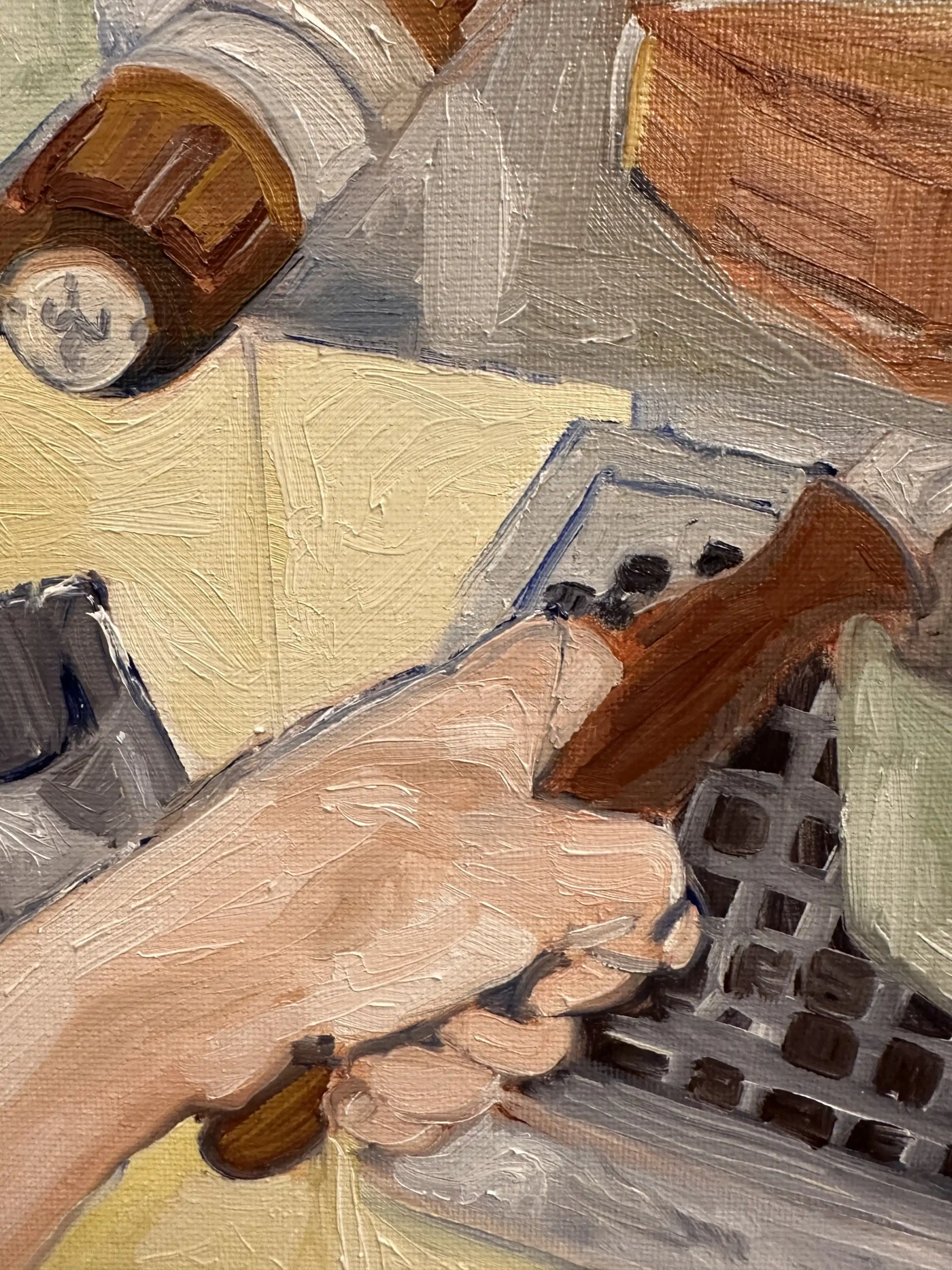 The Sound of the Machine – Coffee-Inspired Artwork