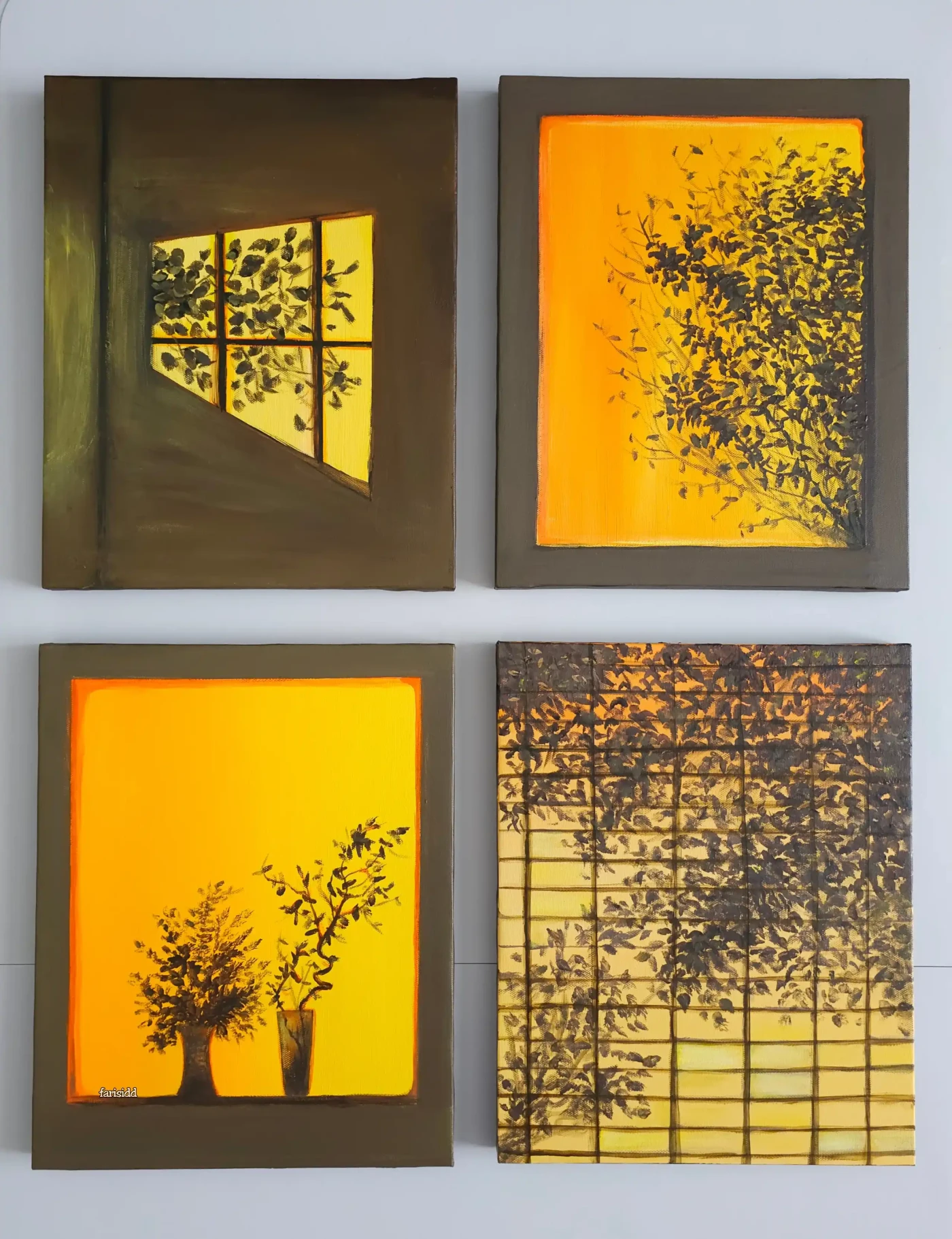 Golden Hour Shadows - Artwork