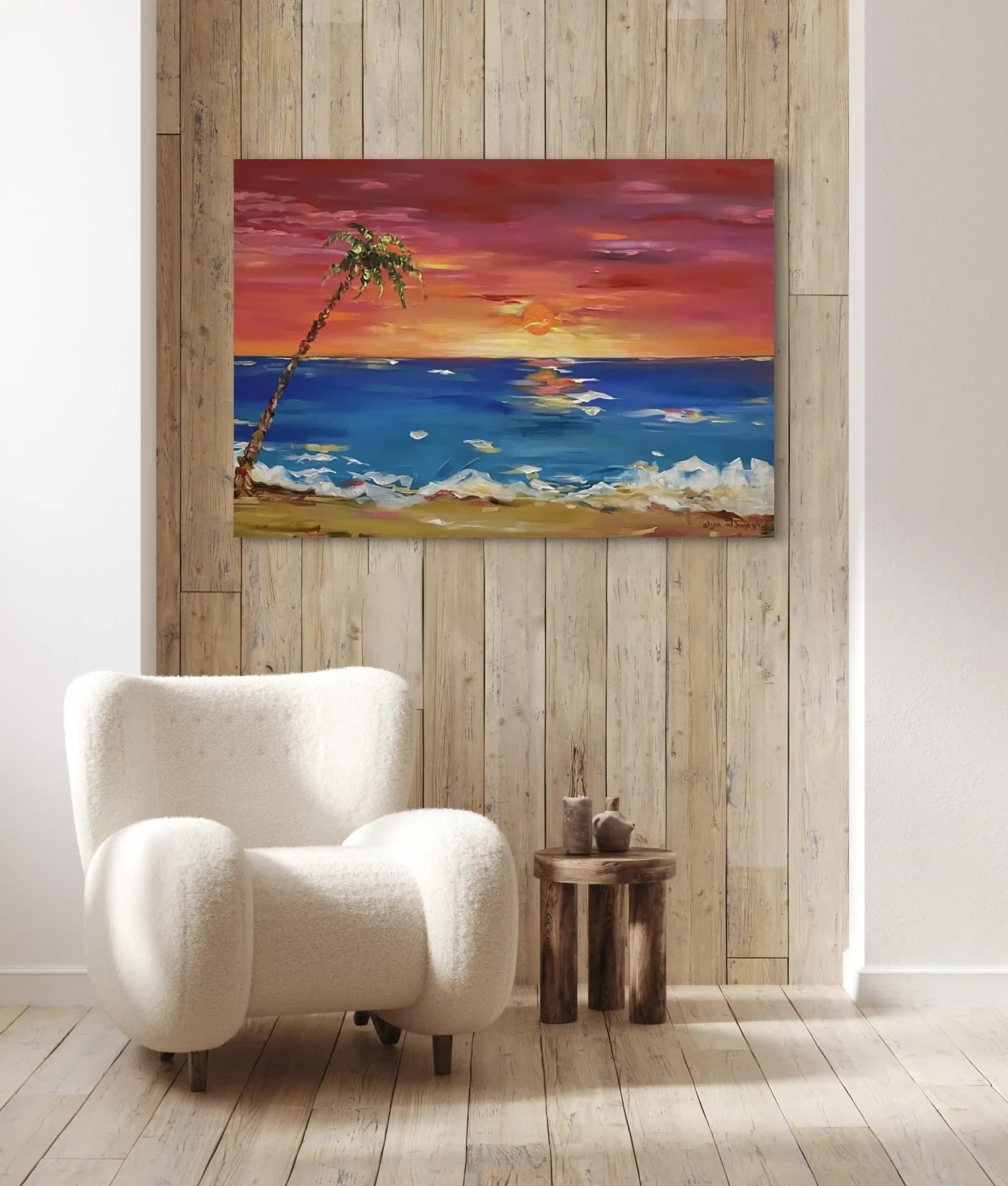 Featured image of Tropic Sunset – Tropical Seascape Wall Art for Home & Office Décor