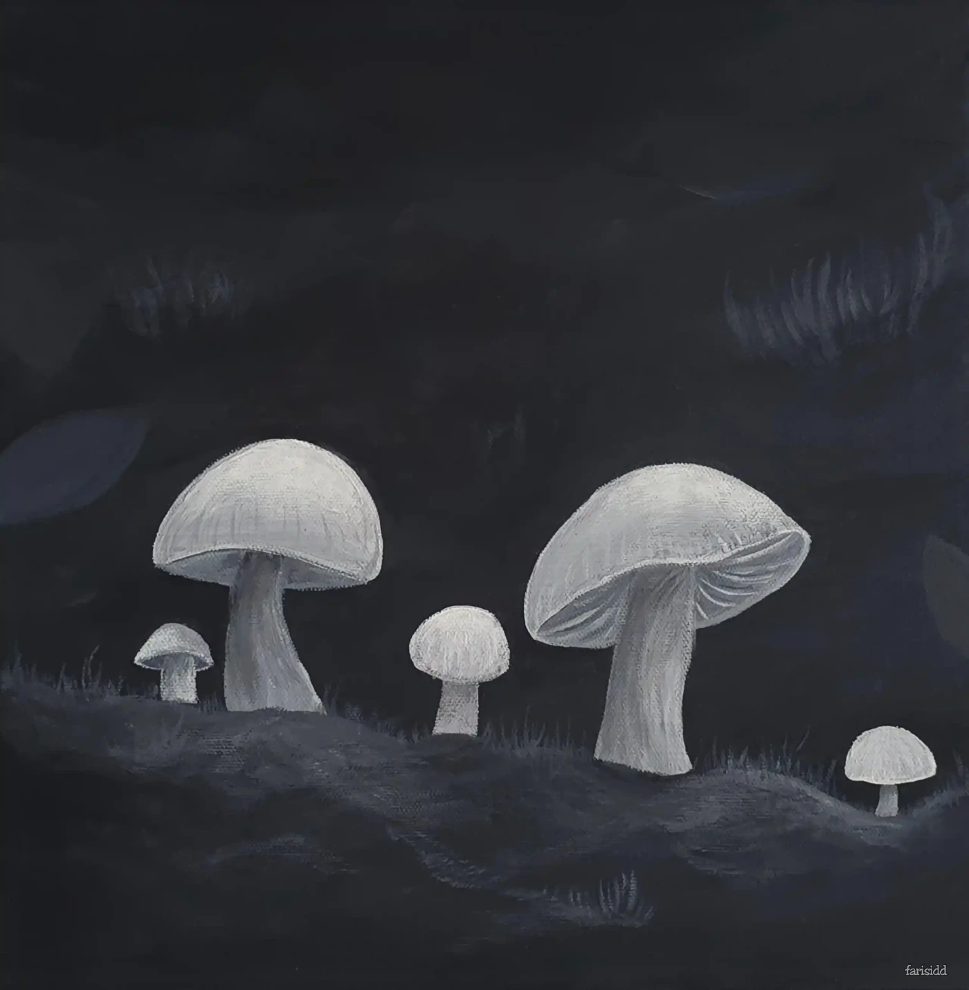 Featured image of Mushroom Monochrome – Natural Calm