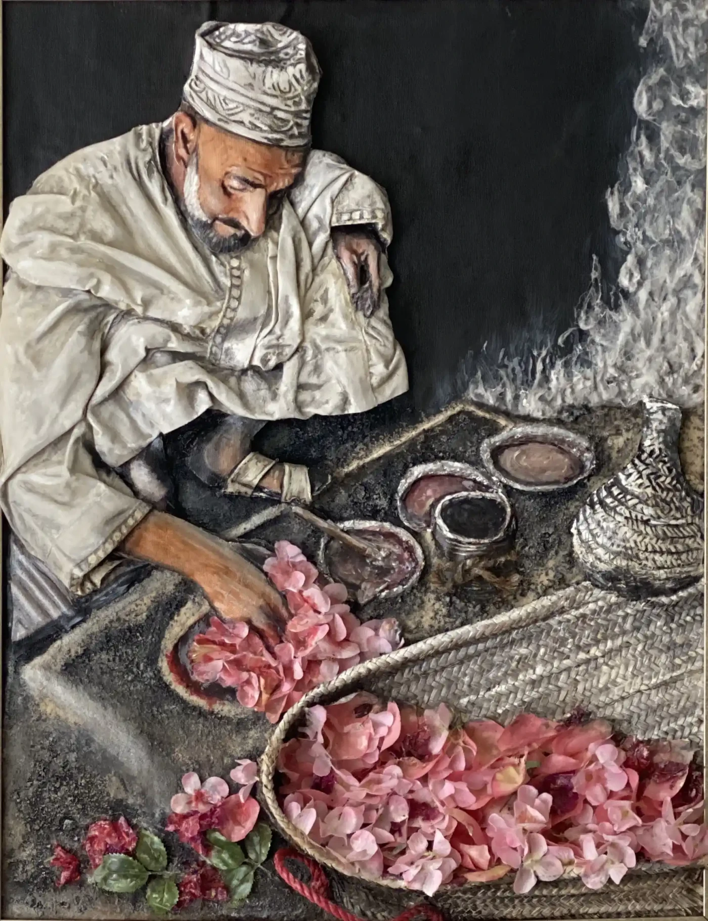 Featured image of Omani Man Making Rose Water - الرجل العماني يصنع ماء الورد