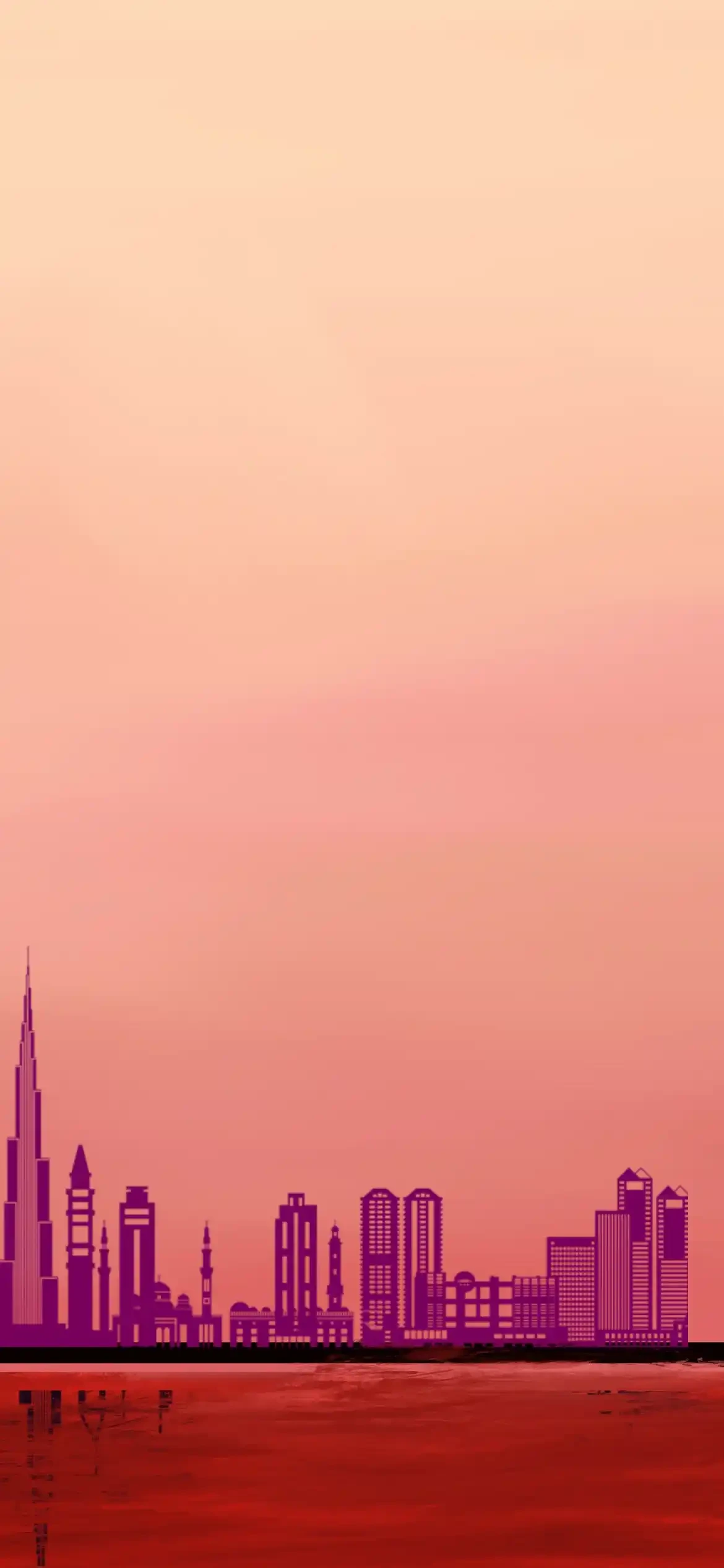 Desert Dusk -  Abstract Wall Art