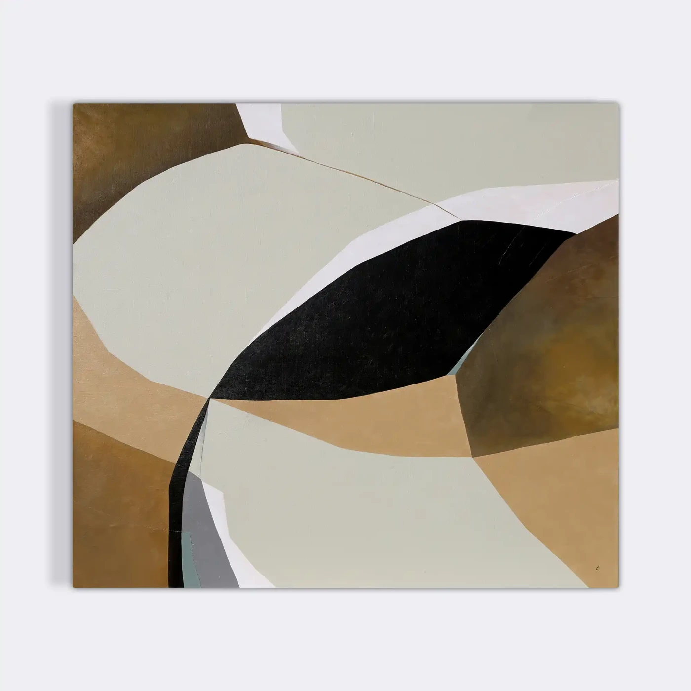 Ethereal Layers: Abstract Geometry - Artwork