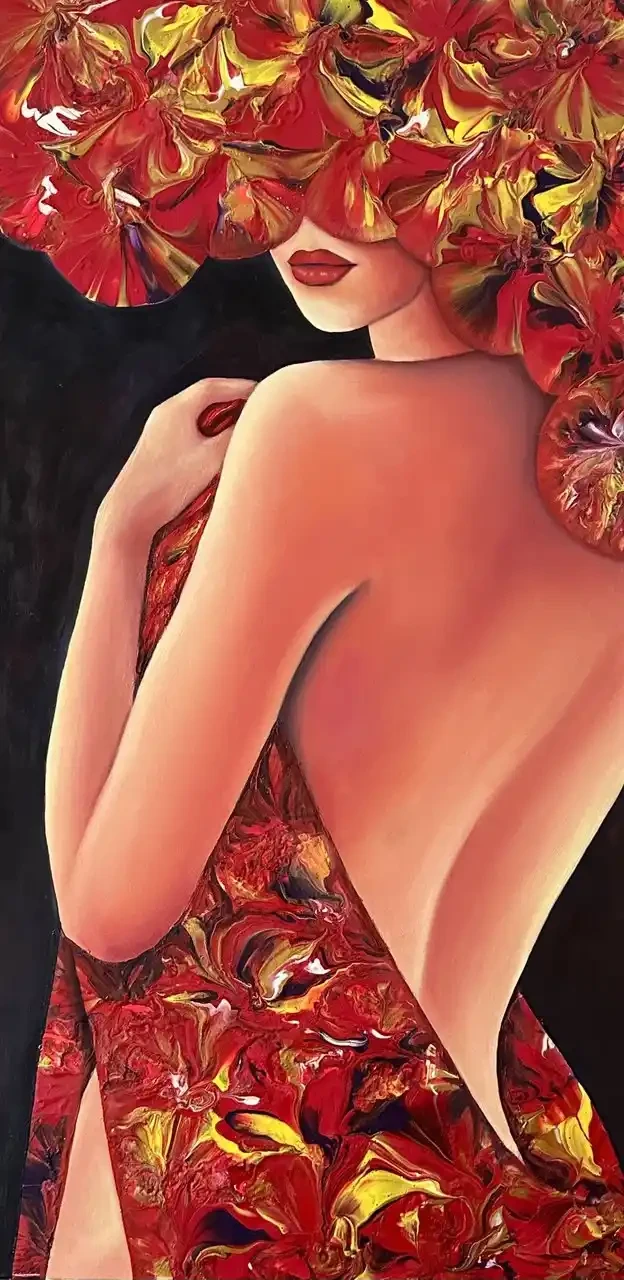 Featured image of Fiery Muse - Artwork
