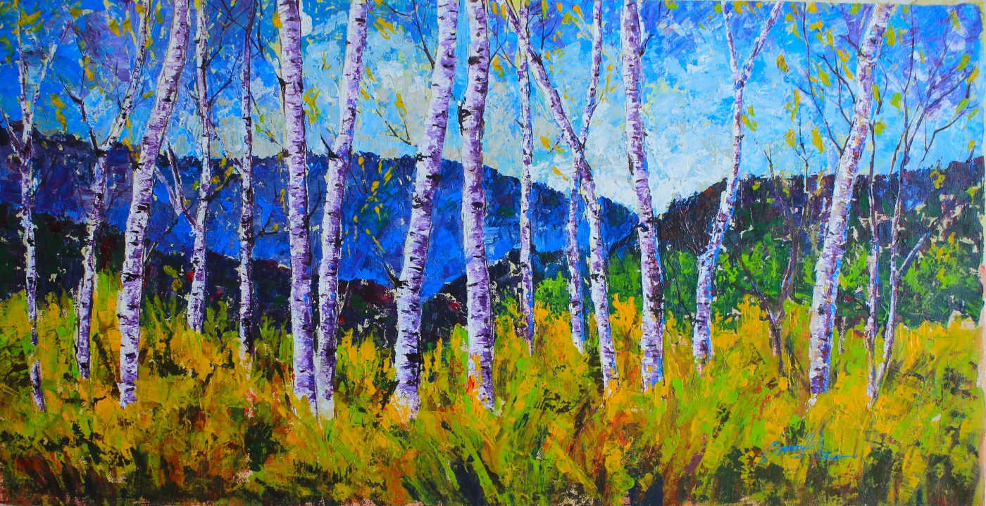 Featured image of Tree-Lined Horizon - Artwork
