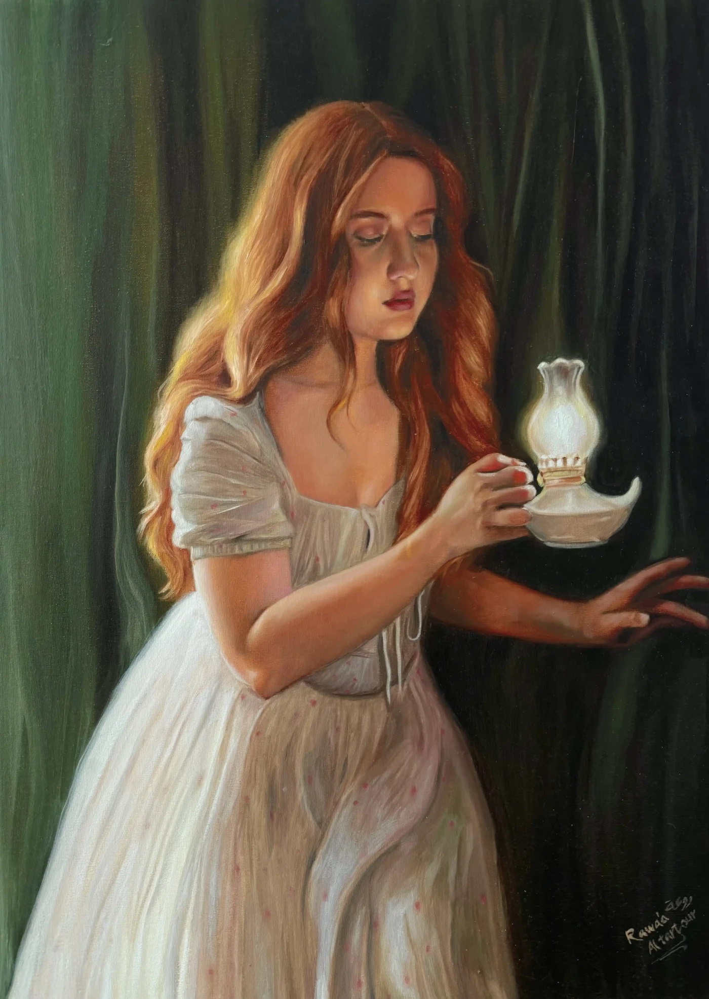 Featured image of The Glow of Silence - Oil on Canvas