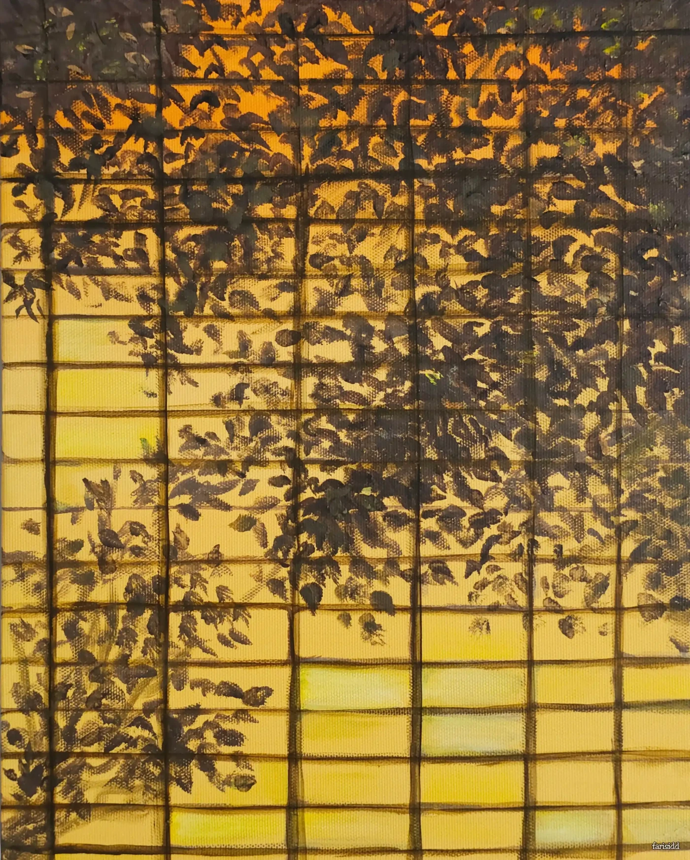 Golden Hour Shadows - Artwork