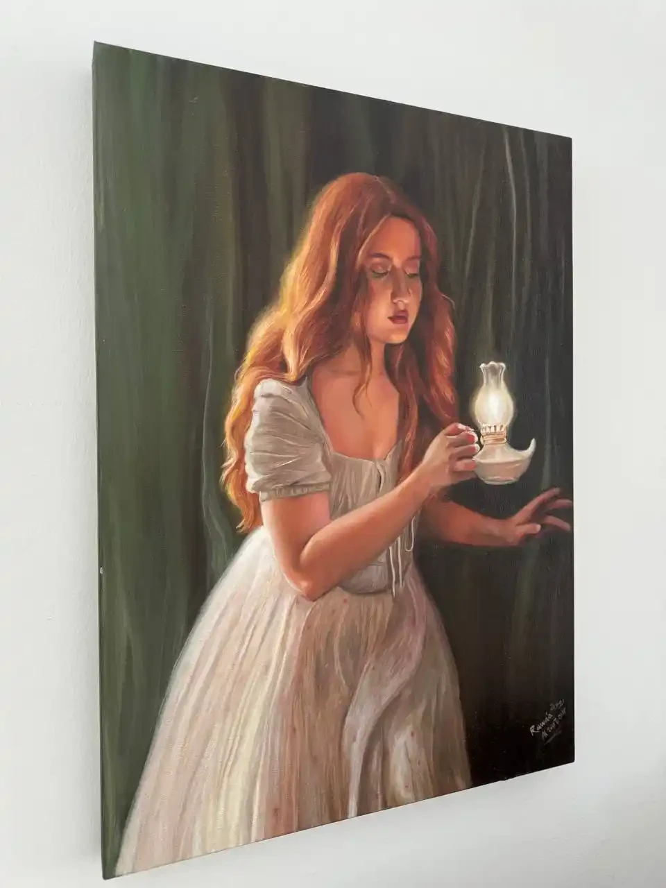 The Glow of Silence - Oil on Canvas