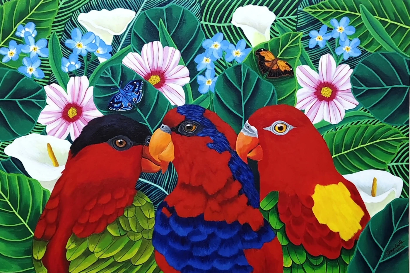 Featured image of Parrot Paradise - Artwork