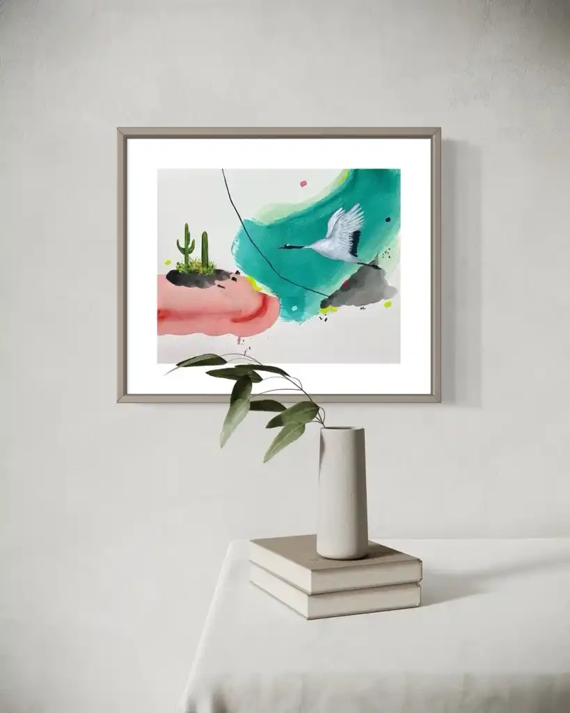 Flight Over Desert Dreams - Artwork