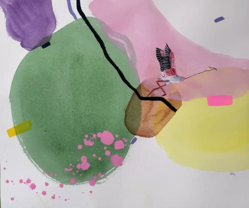 Featured image of A Delicate Escape - Artwork