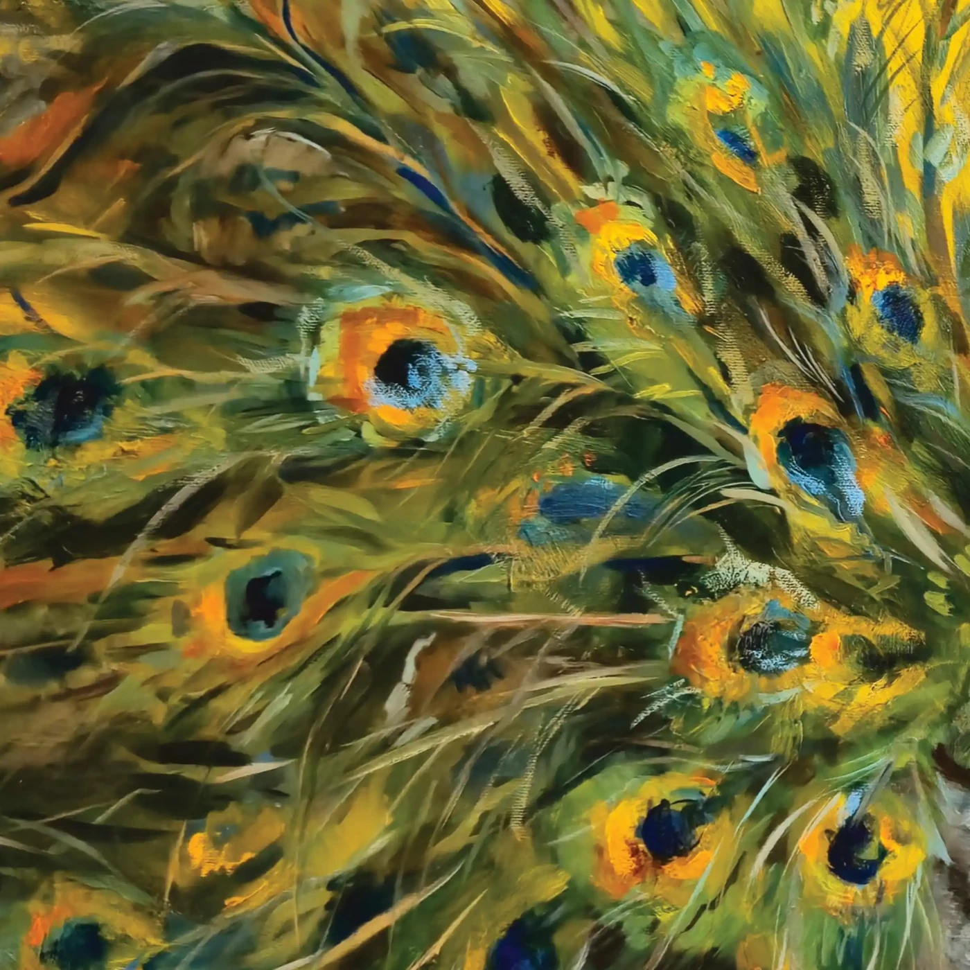 Cobalt Peacock - Artwork