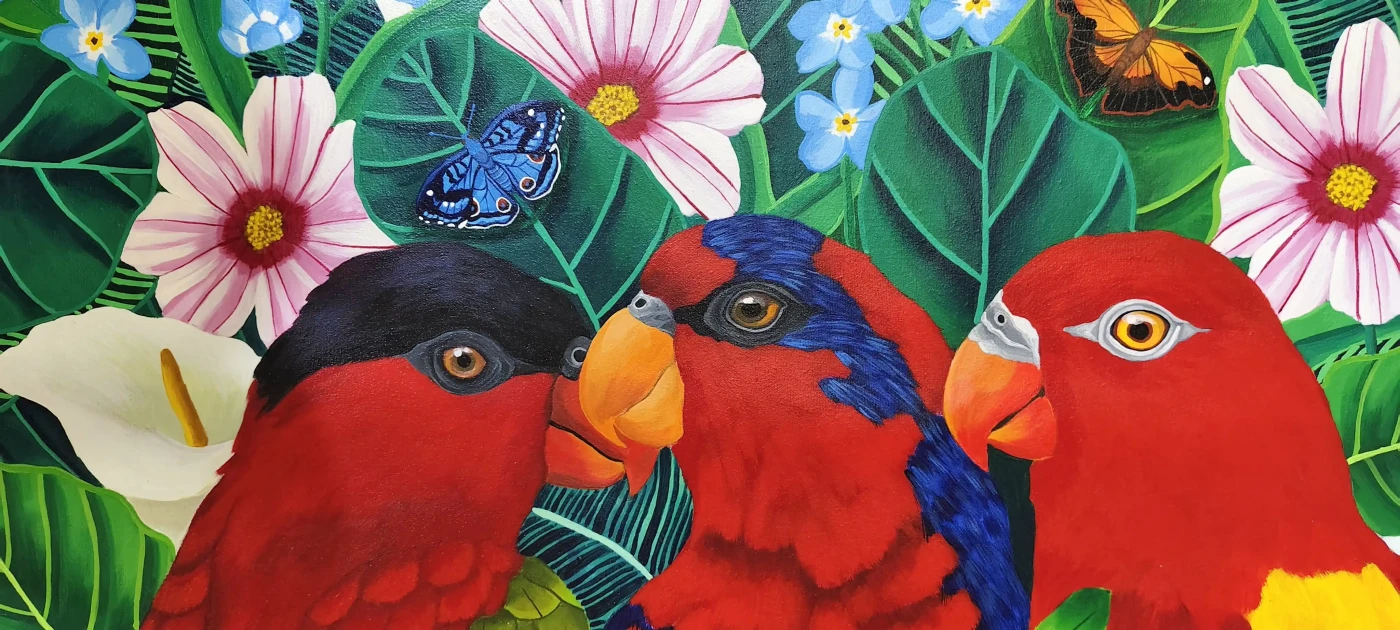 Parrot Paradise - Artwork