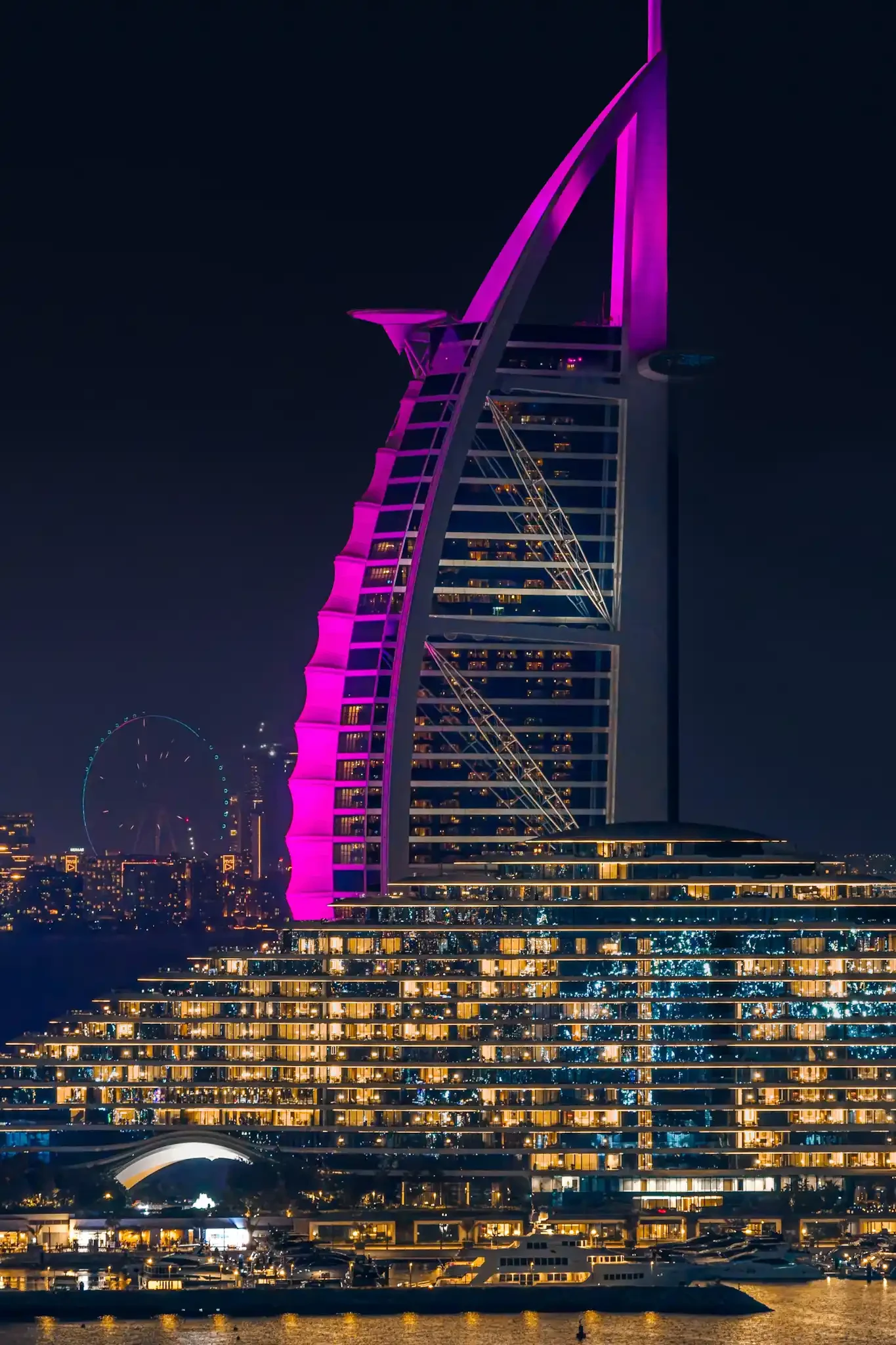 Featured image of Burj Al Arab at Night