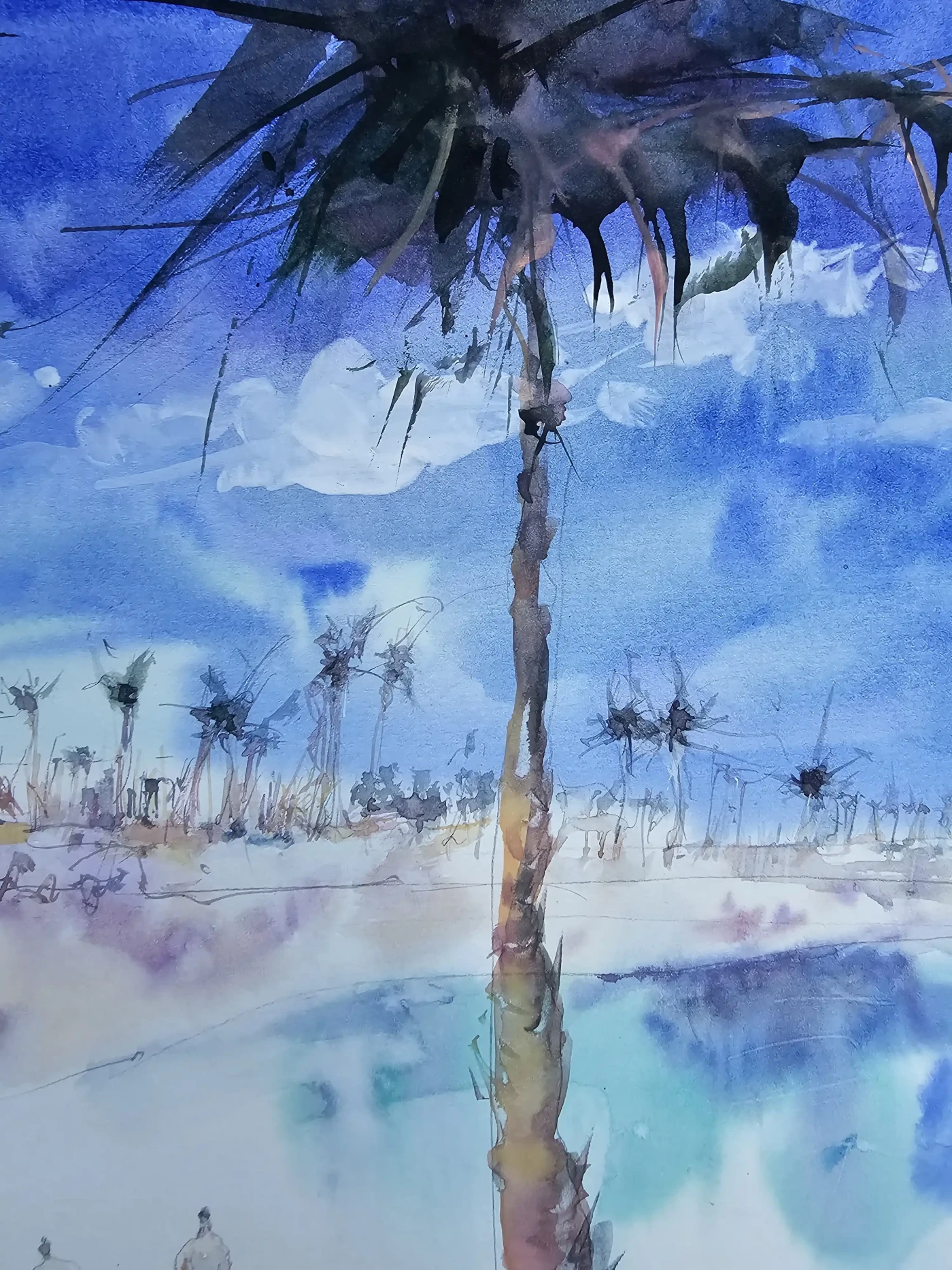 La Mer Beach - Artwork
