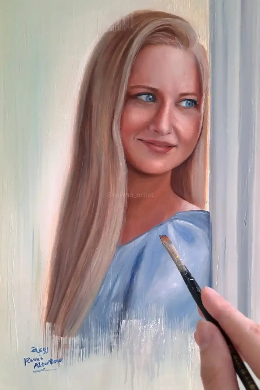 Through the Golden Hour - Oil on Canvas