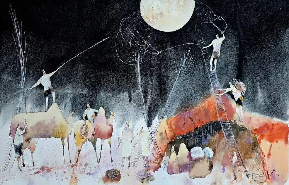 Featured image of Dream Catchers: Emirati Bedouin I - Artwork