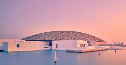 Louvre Abu Dhabi - Sunset