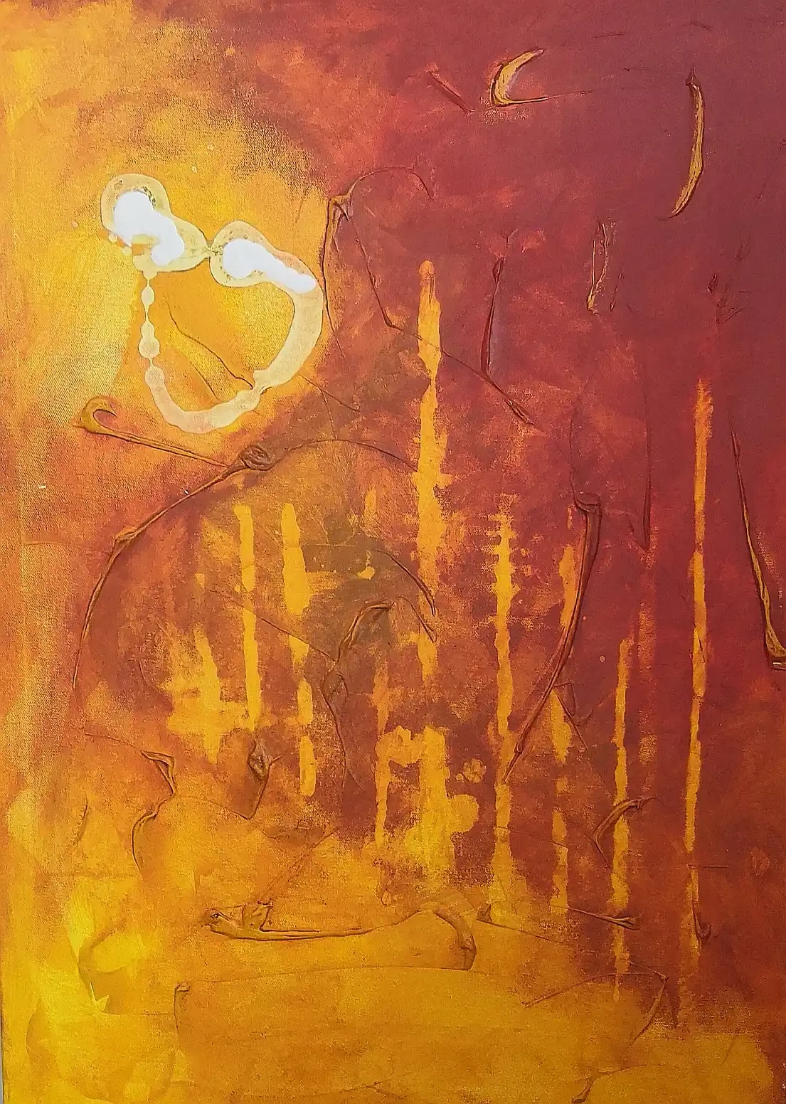 The Unspoken Warmth - Abstract Art