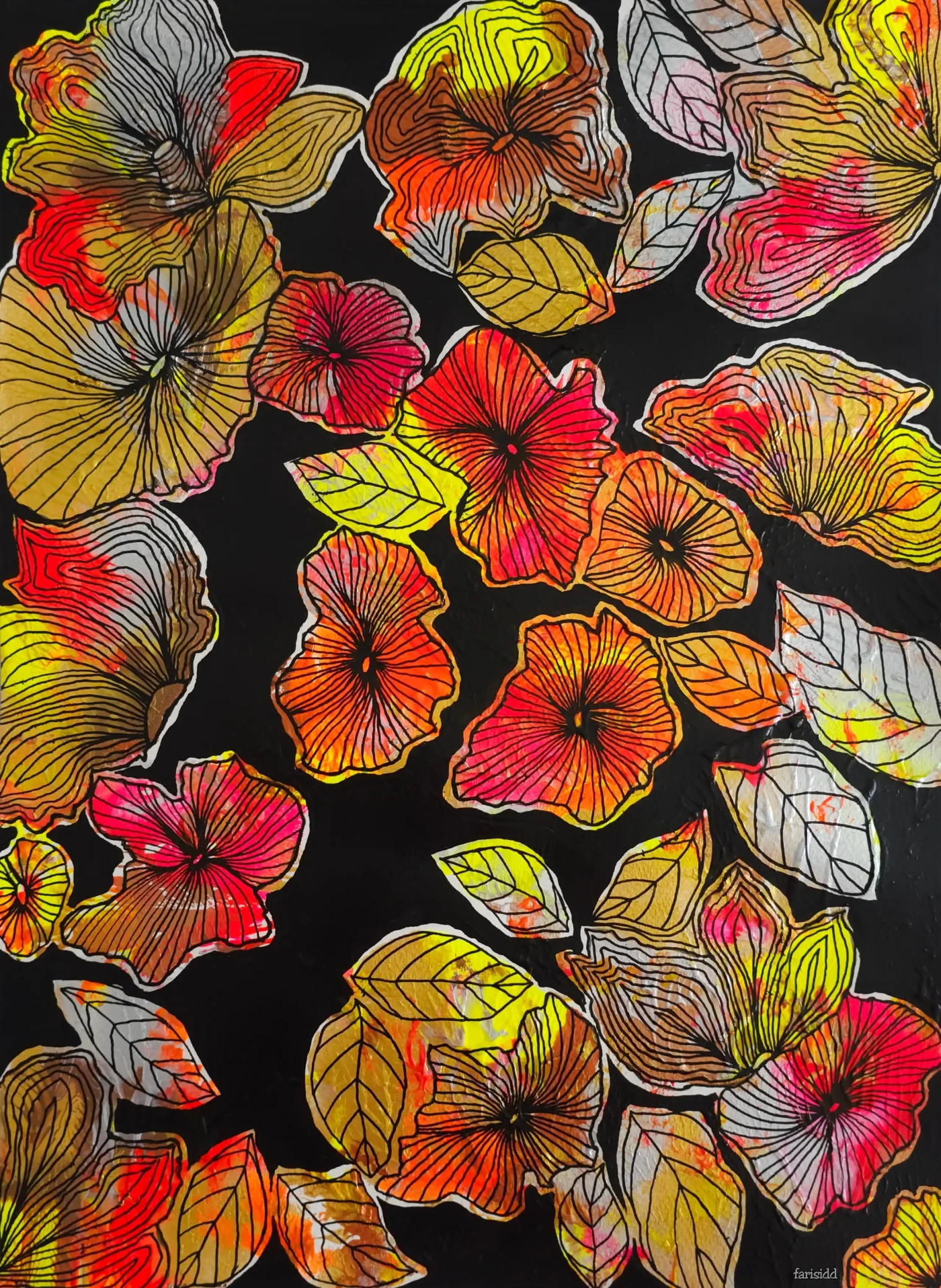 Featured image of Floral Dreamscape  - Artwork
