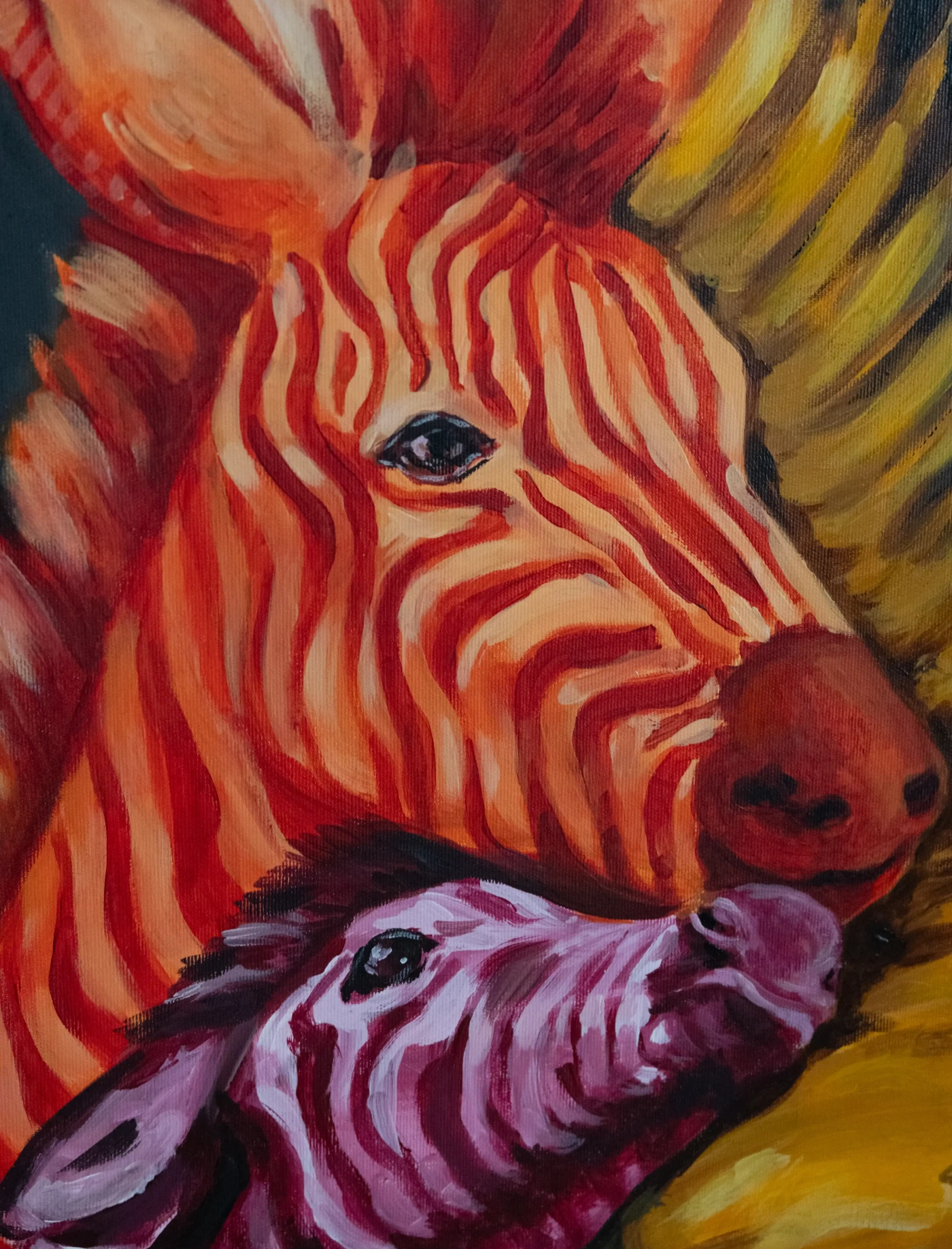 Zebra Animals Painting