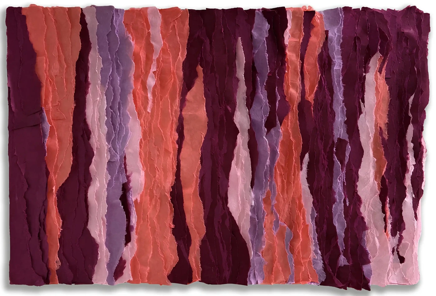 Featured image of Crimson Veil – Textured Abstract