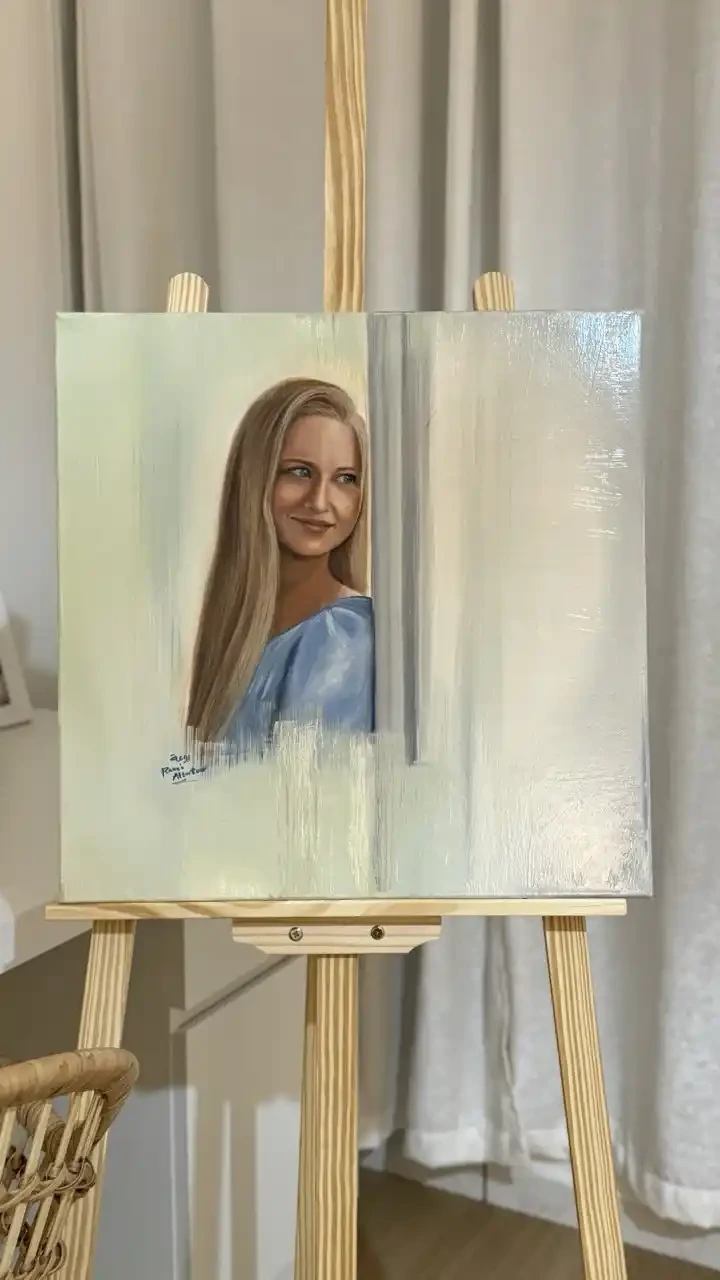 Through the Golden Hour - Oil on Canvas