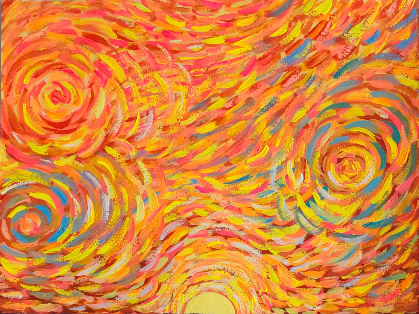 Swirling Sundown - Artwork