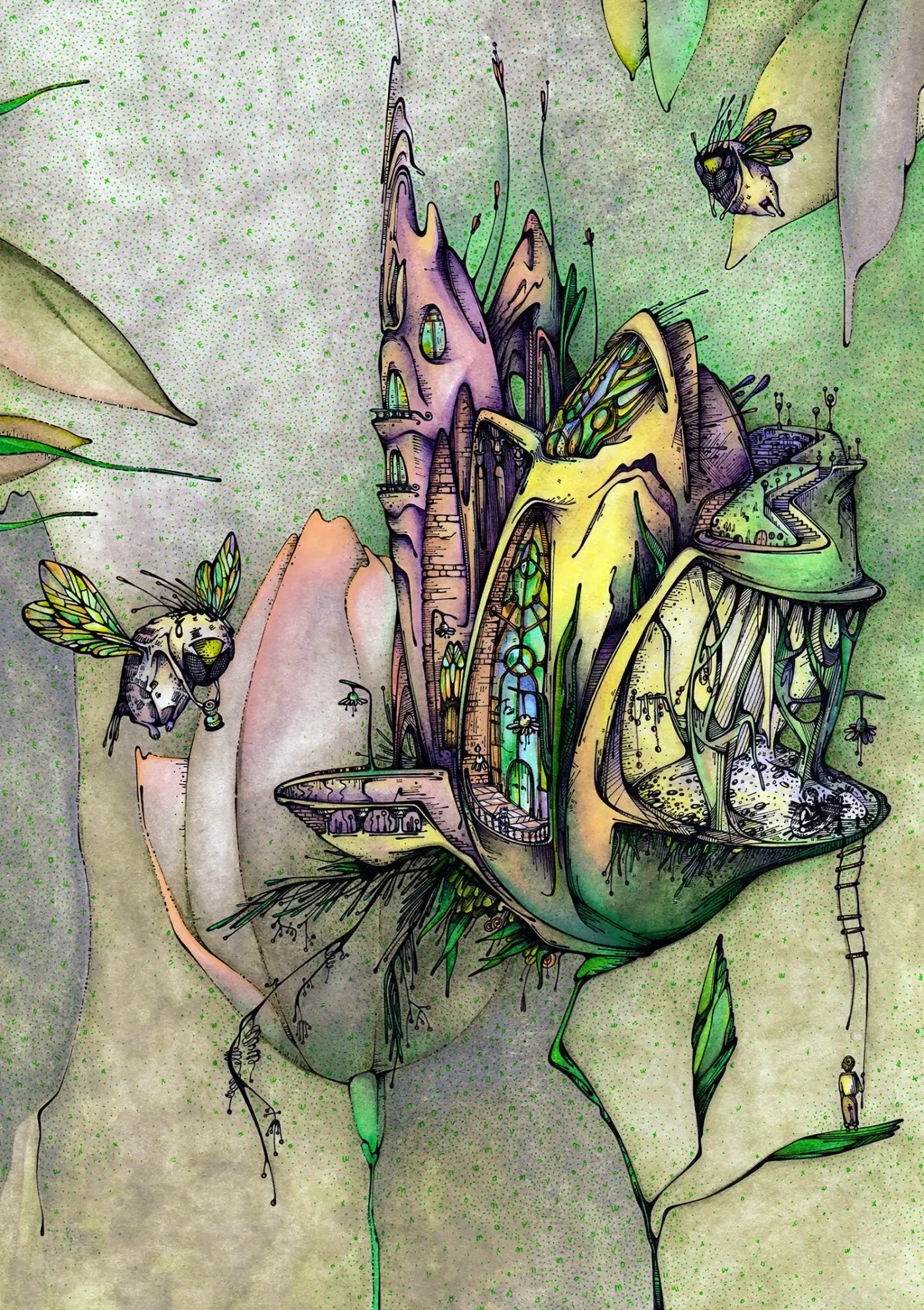 Featured image of Sacred Temple - Magnificent landscapes of inner & outer worlds