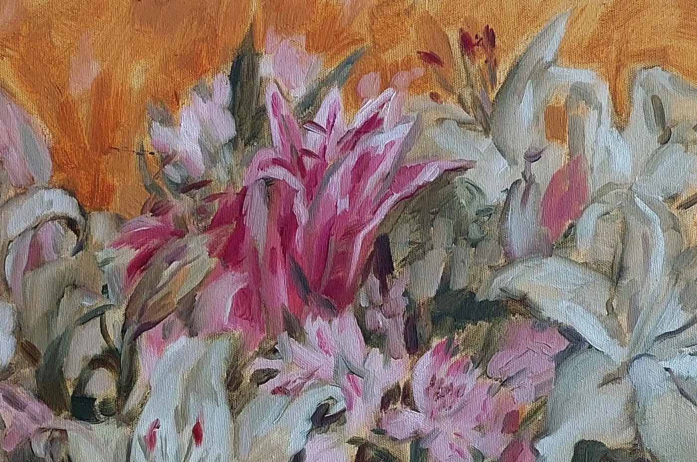 Lilies in Summer - Artwork