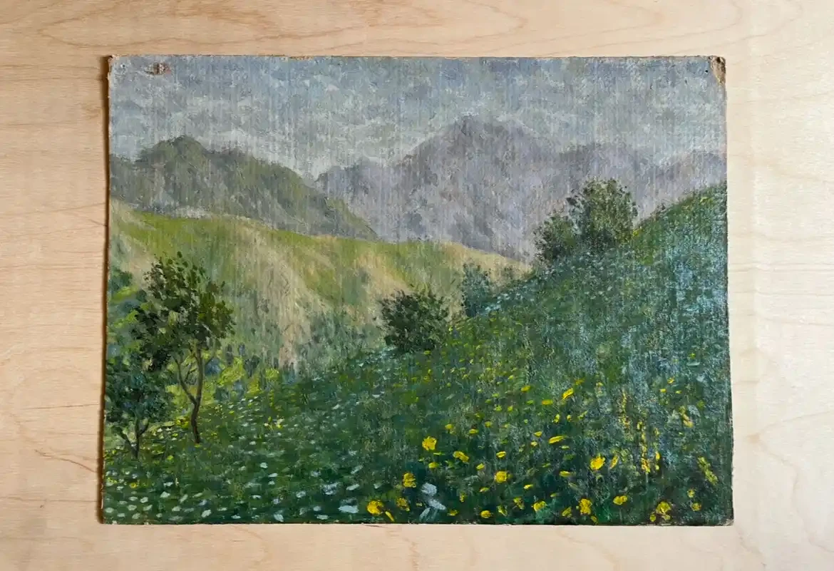 Morning in the foothills - Artwork
