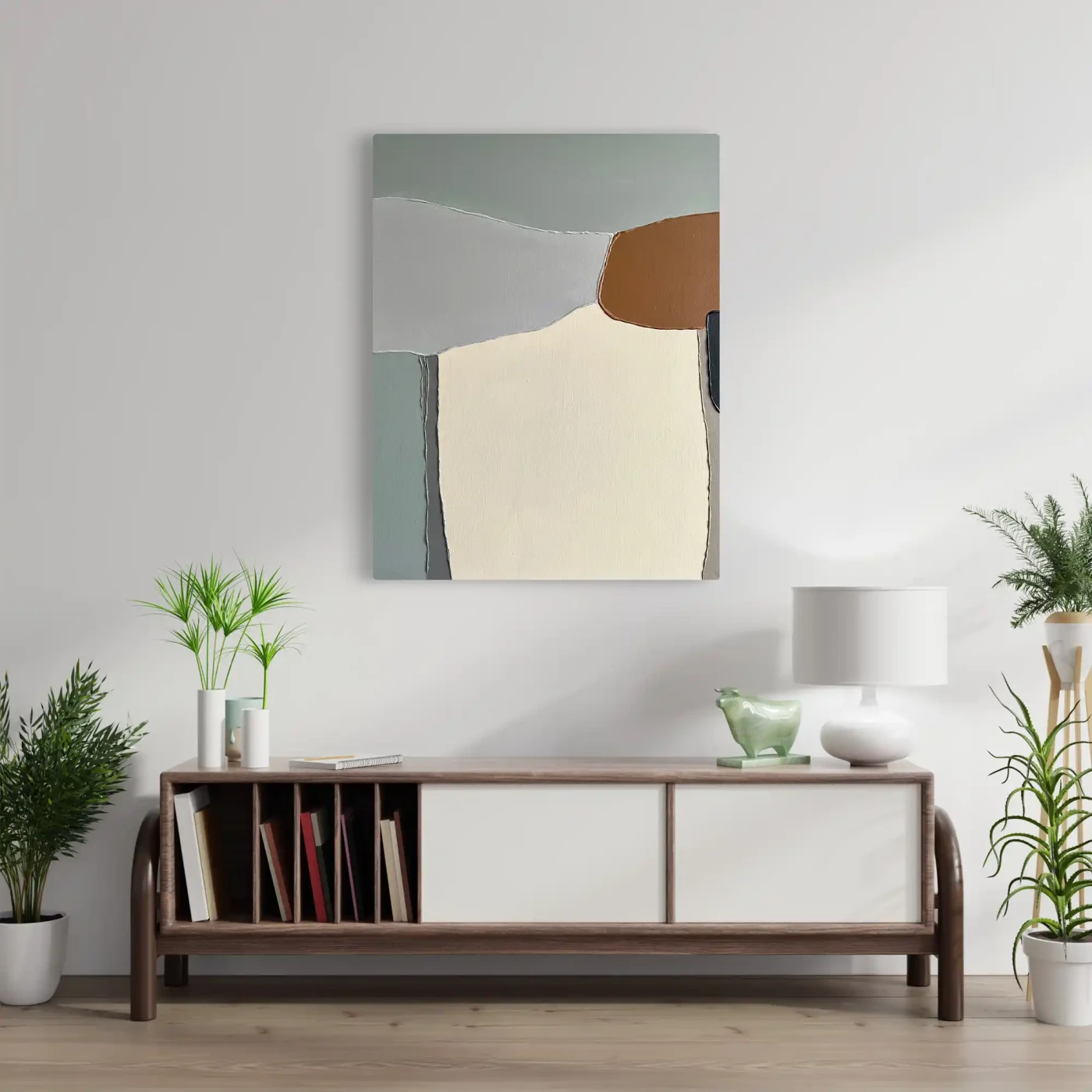 Modern Calm: Minimalist Abstract - Artwork