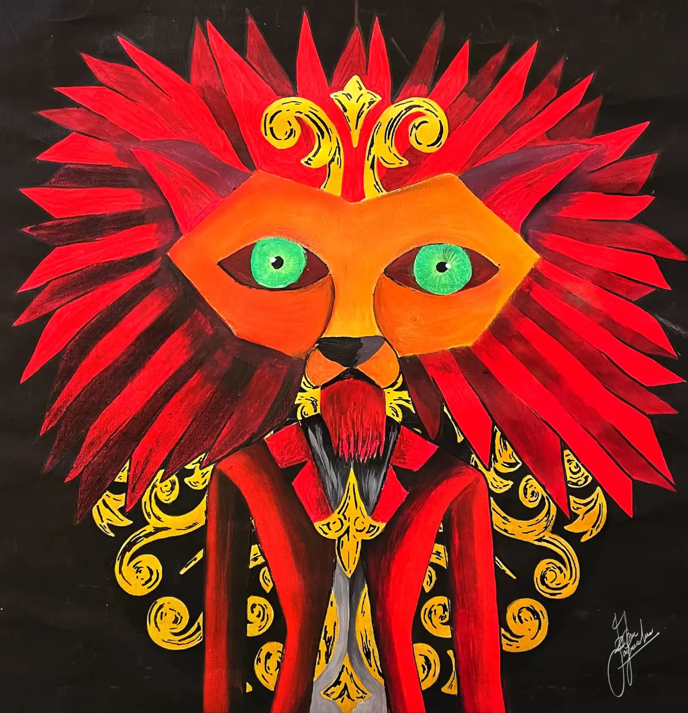 Patek Lion - Artwork