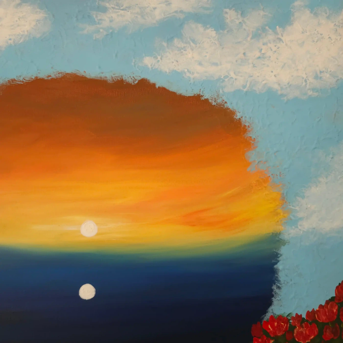 Unseen Struggles – Acrylic on Canvas