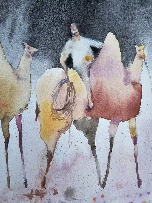Dream Catchers: Emirati Bedouin I - Artwork
