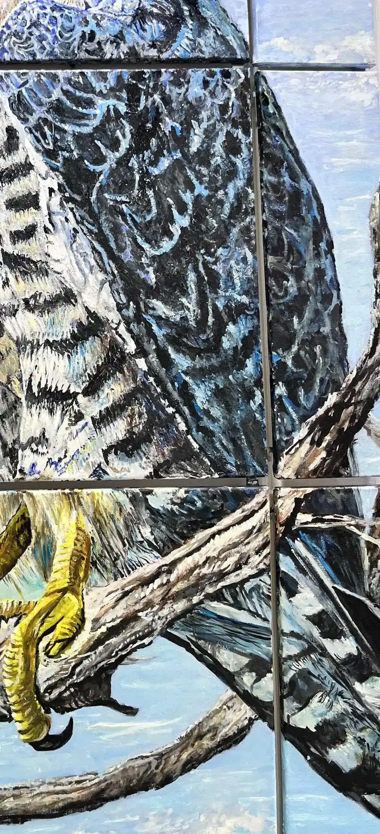 Pulse of the Arabian Falcon - Artwork