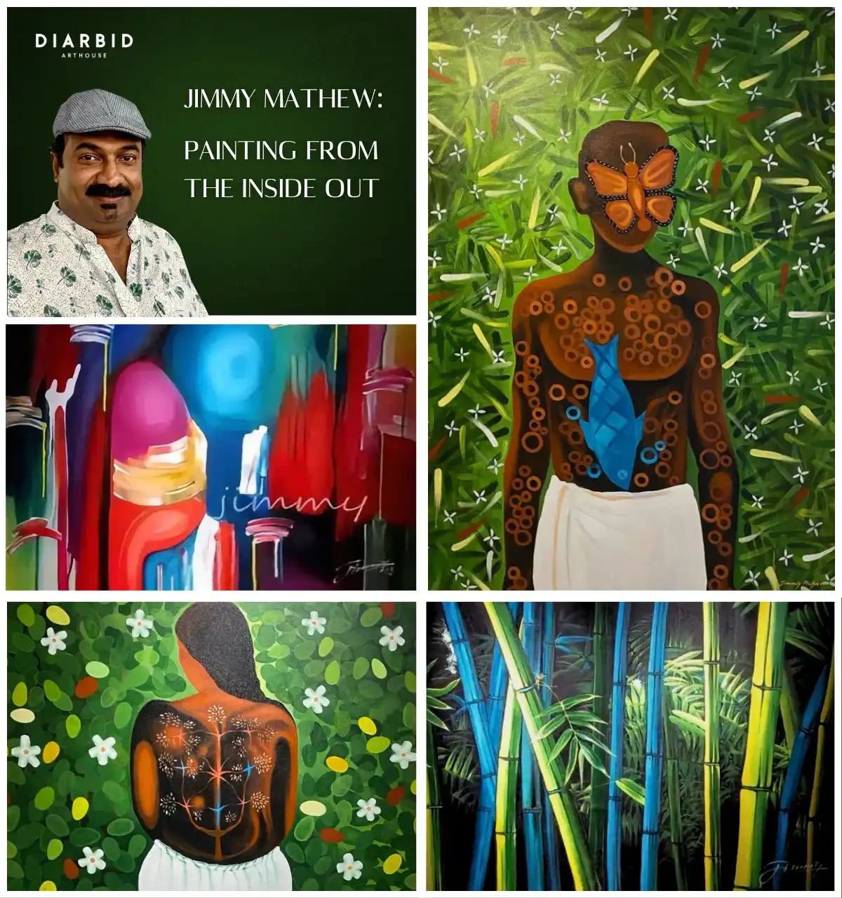 Jimmy Mathew: Painting from the Inside Out